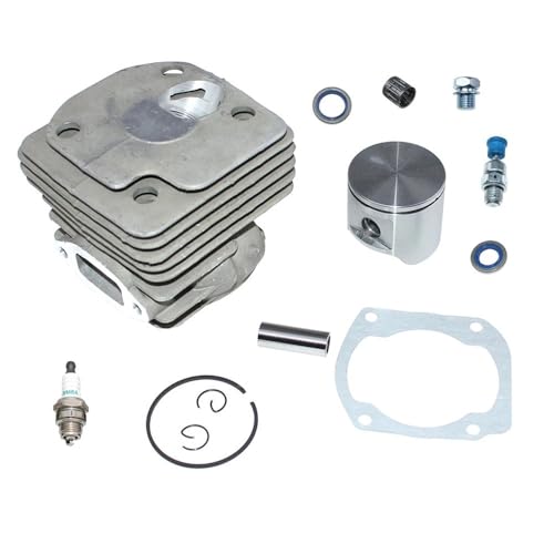 48-mm-Zylinderkolbensatz Kompatibel mit Kettensägenmodelle 362 362XP 365 365Special 365S 365H 371 371K 371XP 372 372XP 375K mit Teilenummer 50393 90 71, kompatibler Ersatz von SRxBKC
