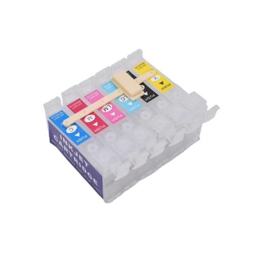 6PCs kompatible Leere CISS -Tintenpatronen Kompatibel mit T0801 Stylus Photo P50 T59 R265 R270 R285 R290 R360 RX560 RX585 RX610 RX650 RX685 PX650 Pinters 6PCs kompatible Leere CISS -Tintenpatronen Kompatibel mit T0801 Stylus Photo P50 T59 R265 R270 R285 R290 R360 RX560 RX585 RX610 RX650 RX685 PX650 Pinters von SRxBKC