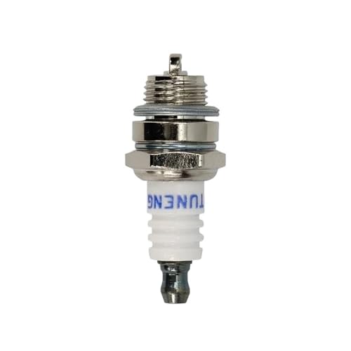 Kompatible Zündkerze L7T Kompatibel mit 2-Takt-Kettensägen und Rasenmäher, kompatibel mit BM6A BMR6A WS6E WS7E BPMR6A WS7F CJ7Y(2PC) von SRxBKC
