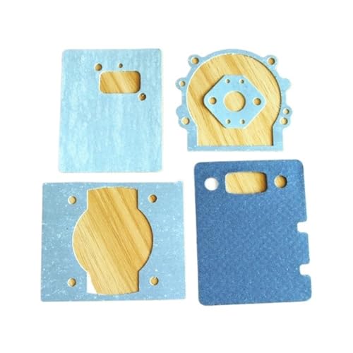 Kompatibler Dichtungssatz Kompatibel mit 48F 63CC Motor Erdbohrer Bohrmaschine Zylinder Vergaser Schalldämpfer Kurbelgehäuse 1E48F 63CC(2 SETS) von SRxBKC