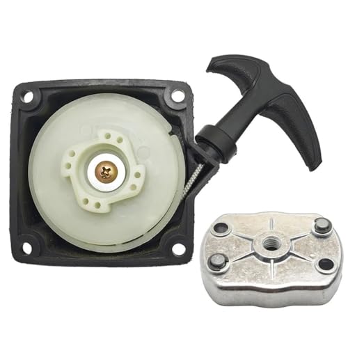 Rückstoßstarterzug kompatibel mit CG430 CG520 BC430 BC520 43CC 52CC 1E40F-5 40F-5 40-5 1E44F-5 2T(STARTER AND DIAL) von SRxBKC