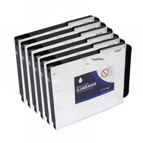 SJMB4000 Wartungspartner Tank C33S021601 kompatibel mit ColorWorks C4000 C4000E CW4030 Druckerwartungstank(6 Pcs) von SRxBKC