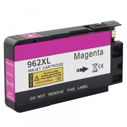 SRxBKC Kompatible Volltintenpatronen Kompatibel mit 962 962XL Kompatibel mit OfficeJet Pro 9010 9012 9015 9016 9018 9019 9020 9022 9025 9026 9027 9029 Drucker(1PC-M) von SRxBKC