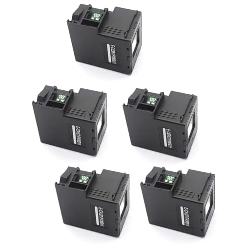 SRxBKC Wartungstank kompatibel mit M1050 M1058 M2050 PX-S161T PX-M161T Drucker PXMB11 C9387 E-C9387 Wartungsbox(C9387-5pcs) von SRxBKC