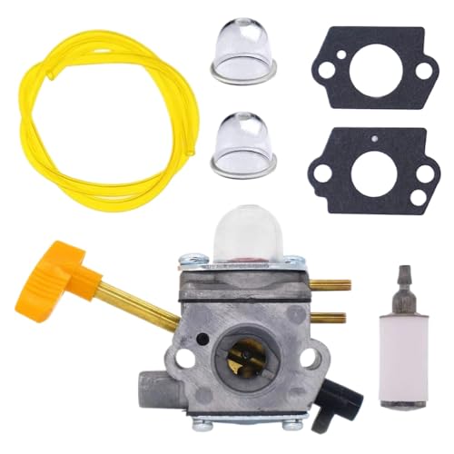 Vergaser kompatibel mit verschiedenen 26cc-Gasgebläsen, Modellen UT-09520, UT-09521, UT-09523, UT-09525 und Teilenummer 308054041(Silver) von SRxBKC
