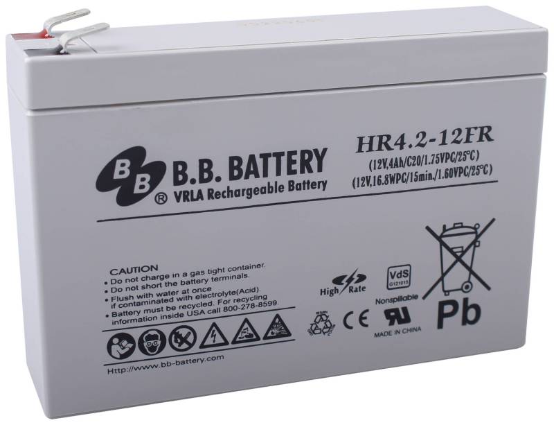 Ssb Electronic Sbl4.5 12 Lv0 149456 Bleiakku Blei Akku 12 V 4.5 Ah Siehe Text/Foto B-Ware von SSB