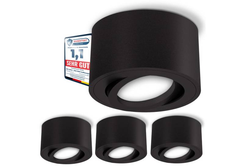 SSC-LUXon LED Aufbaustrahler CELI-1BM LED Aufbauspot schwarz 6W dimmbar warm neutral kalt Spot, Warmweiß bis Tageslicht SSC-LUXon LED Aufbaustrahler CELI-1BM LED Aufbauspot schwarz 6W dimmbar warm neutral kalt Spot, Warmweiß bis Tageslicht von SSC-LUXon