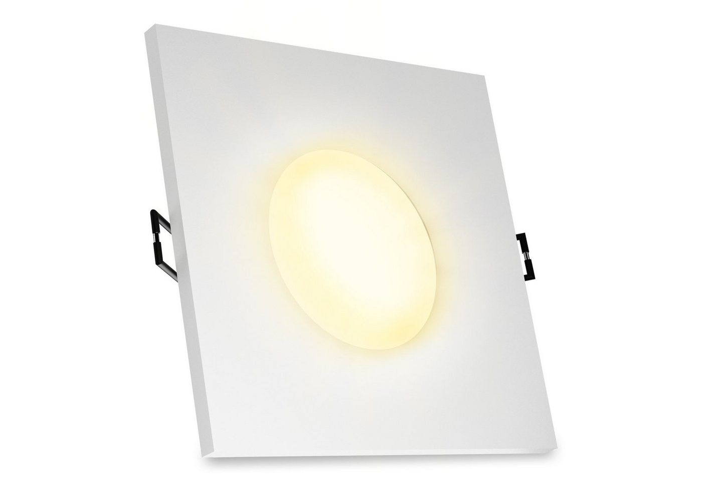 SSC-LUXon LED Außen-Deckenleuchte Einbaustrahler BEDA in weiss matt & quadratisch IP65 mit LED Modul 4W, Warmweiß SSC-LUXon LED Außen-Deckenleuchte Einbaustrahler BEDA in weiss matt & quadratisch IP65 mit LED Modul 4W, Warmweiß von SSC-LUXon