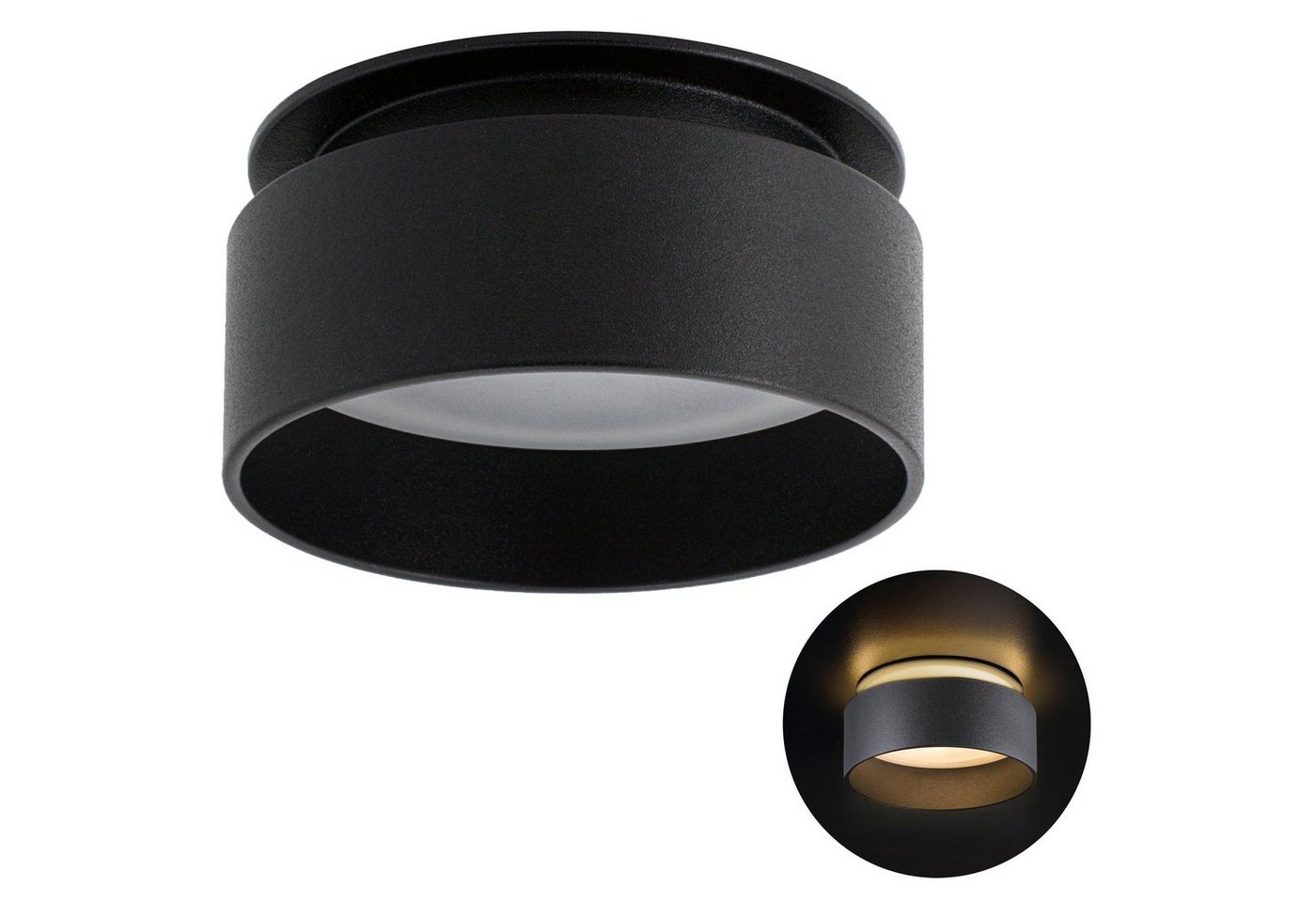 SSC-LUXon LED Aufbaustrahler Sudara LED Einbauspot schwarz 6W dimmbar 3CCT indirektes Licht Spot, Warmweiß bis Tageslicht SSC-LUXon LED Aufbaustrahler Sudara LED Einbauspot schwarz 6W dimmbar 3CCT indirektes Licht Spot, Warmweiß bis Tageslicht von SSC-LUXon
