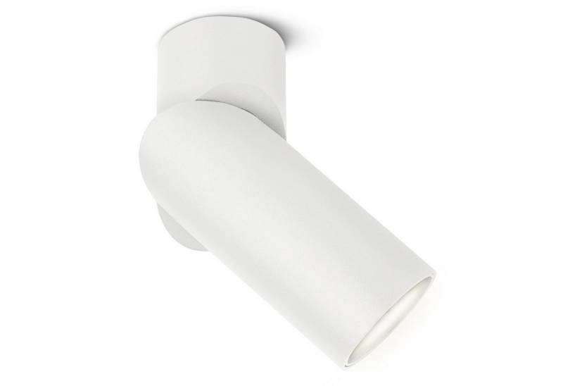 SSC-LUXon LED Aufbaustrahler TOBI-L 2-in-1 Aufbauspot LED verstellbar mit LED GU10 5W neutralweiss, Neutralweiß von SSC-LUXon