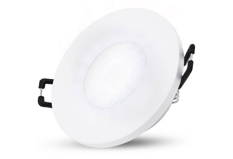 SSC-LUXon LED Außen-Deckenleuchte BEDA Einbaustrahler flach IP65 mit LED Modul 230V wechselbar, Neutralweiß von SSC-LUXon