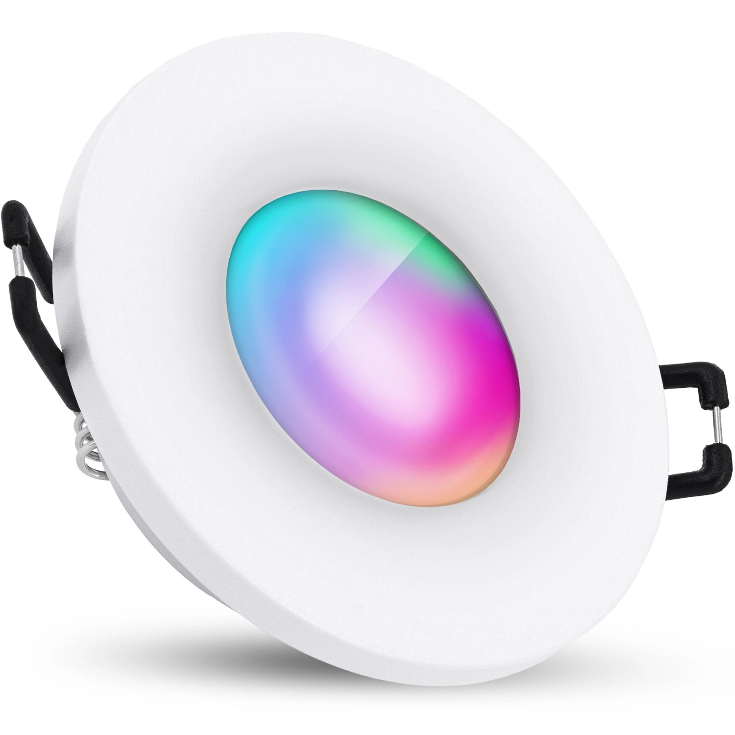 SSC-LUXon BEDA Bad Einbaustrahler IP65 Flach Smart mit WiFi LED Lampe RGB und Weißtöne von SSC-LUXon
