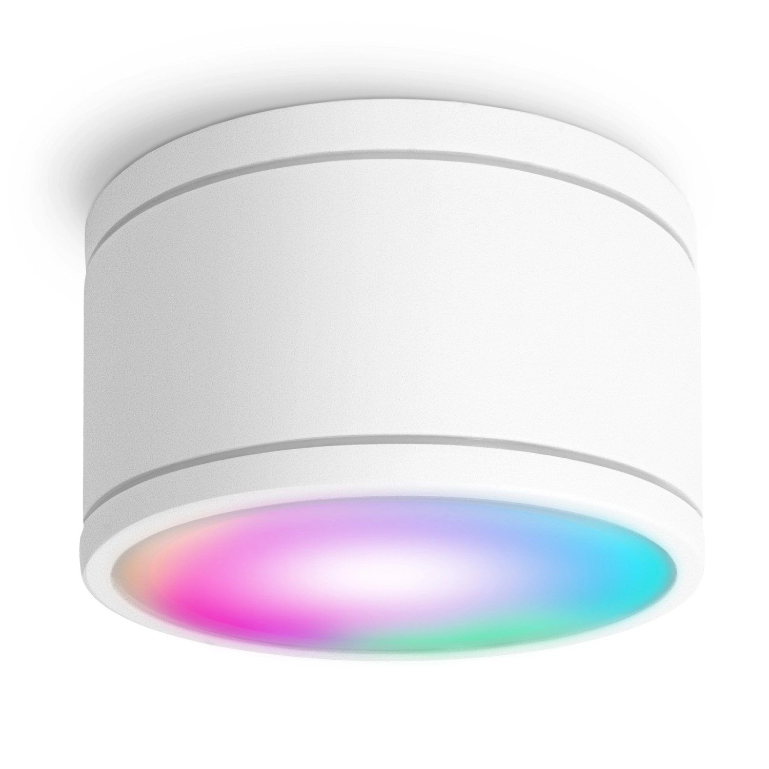 SSC-LUXon CELI-WX LED Aufbauspot Weiß Smart IP44 mit GX53 RGB CCT WLAN Lampe von SSC-LUXon