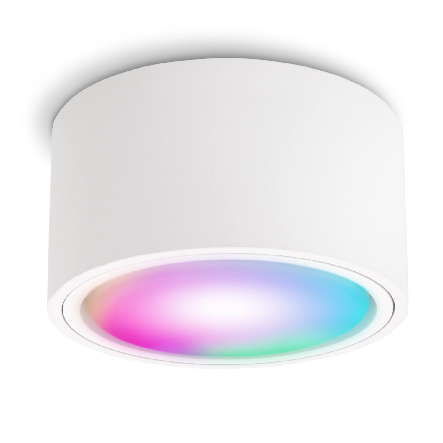 SSC-LUXon CELI-X LED Aufbaustrahler Weiß Smart mit RGB CCT GX53 Lampe WLAN Kompatibel von SSC-LUXon