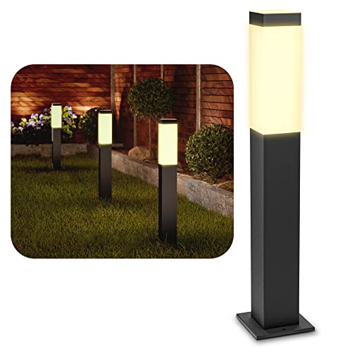 SSC-LUXon RADIVO Pollerleuchte Wegeleuchte Außen anthrazit inkl. LED E14 Lampe warmweiß - Sockelleuchte 230V Außenbereich IP44 SSC-LUXon RADIVO Pollerleuchte Wegeleuchte Außen anthrazit inkl. LED E14 Lampe warmweiß - Sockelleuchte 230V Außenbereich IP44 von SSC-LUXon