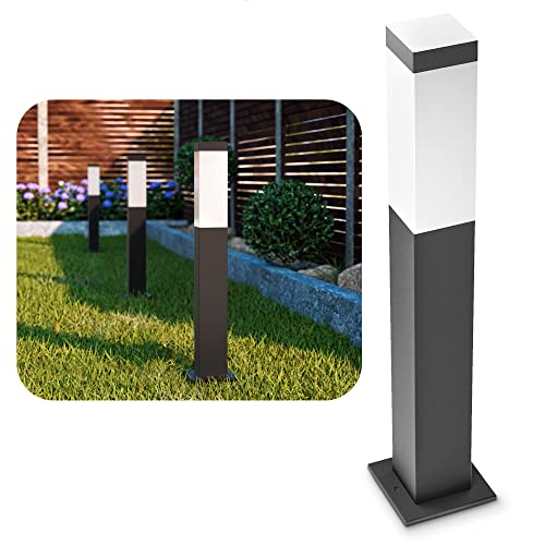 SSC-LUXon RADIVO Wegeleuchte Pollerleuchte Außen anthrazit mit E14 Fassung - Sockelleuchte Außenbereich IP44 Schutzart rostfrei SSC-LUXon RADIVO Wegeleuchte Pollerleuchte Außen anthrazit mit E14 Fassung - Sockelleuchte Außenbereich IP44 Schutzart rostfrei von SSC-LUXon