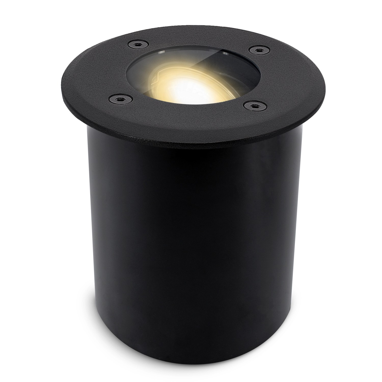 SSC-LUXon Juavi Bodeneinbauleuchte Schwarz IP67 mit LED GU10 3W Warmweiß Fahrbar SSC-LUXon Juavi Bodeneinbauleuchte Schwarz IP67 mit LED GU10 3W Warmweiß Fahrbar von SSC-LUXon