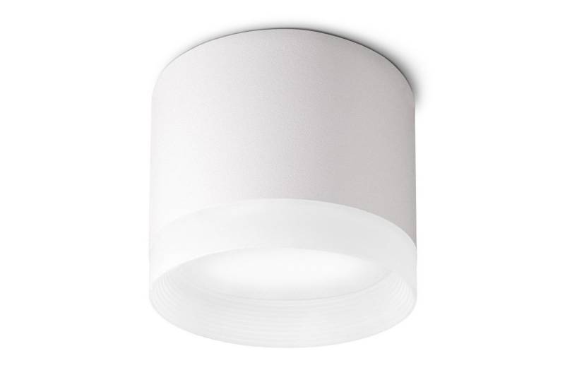 SSC-LUXon LED Aufbaustrahler Aufputz Deckenleuchte VORA weiß mit GX53 LED 5W neutralweiß, Neutralweiß von SSC-LUXon