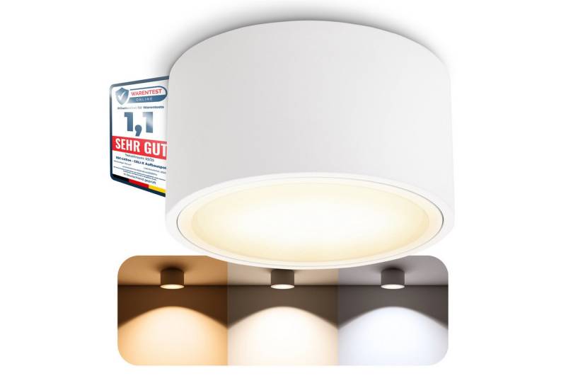 SSC-LUXon LED Aufbaustrahler CELI-X LED Aufbaustrahler weiß 3 Lichtfarben GX53 230V, Warmweiß bis Tageslicht SSC-LUXon LED Aufbaustrahler CELI-X LED Aufbaustrahler weiß 3 Lichtfarben GX53 230V, Warmweiß bis Tageslicht von SSC-LUXon