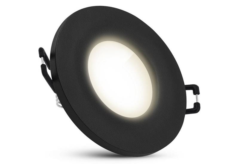 SSC-LUXon LED Außen-Deckenleuchte BEDA Einbauspot Schwarz matt IP65 inkl. fourSTEP 4W neutralweiß Lampe, Neutralweiß SSC-LUXon LED Außen-Deckenleuchte BEDA Einbauspot Schwarz matt IP65 inkl. fourSTEP 4W neutralweiß Lampe, Neutralweiß von SSC-LUXon