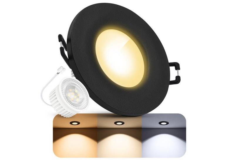 SSC-LUXon LED Außen-Deckenleuchte Einbaustrahler BEDA IP65 mit LumiFLEX LED Leuchtmittel 6W dimmbar Spot, Warmweiß bis Tageslicht SSC-LUXon LED Außen-Deckenleuchte Einbaustrahler BEDA IP65 mit LumiFLEX LED Leuchtmittel 6W dimmbar Spot, Warmweiß bis Tageslicht von SSC-LUXon