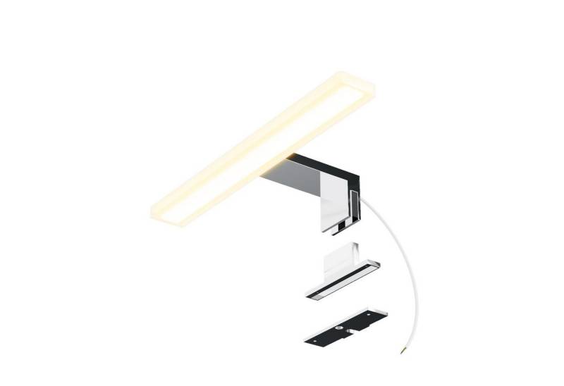 SSC-LUXon LED Bilderleuchte LINA 3-in-1 Design Bad Spiegelleuchte 30cm warmweiss LED 8W IP44 chrom, Warmweiß von SSC-LUXon