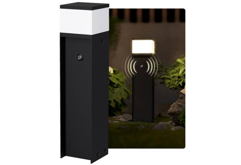 SSC-LUXon LED Gartenstrahler Wegeleuchte ZAVO schwarz für G9 Leuchtmittel mit Bewegungsmelder von SSC-LUXon