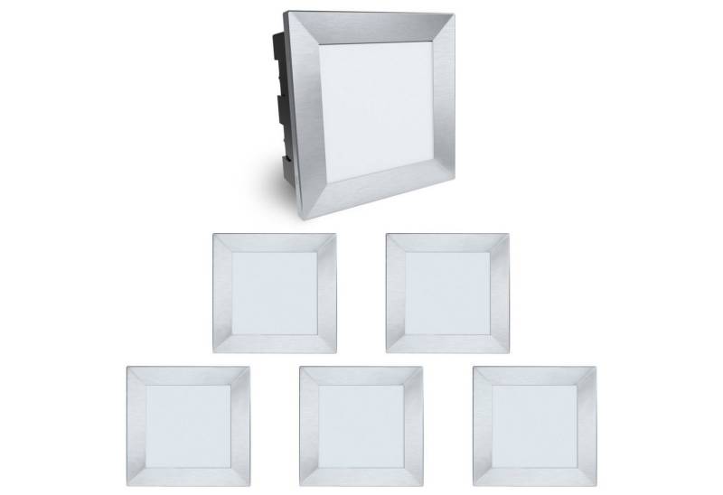 SSC-LUXon LED Wandleuchte Grosser LED Treppen Einbaustrahler Piko-LQ Aussen IP65 warmweiss 3,5W von SSC-LUXon