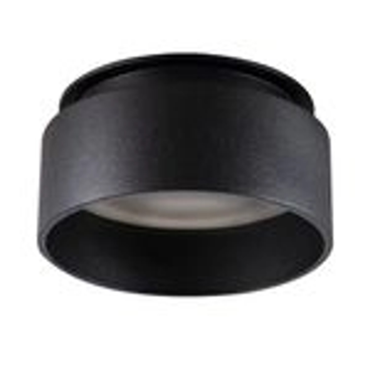 SSC-LUXon Sudara LED Deckenstrahler Schwarz Rund mit Indirektem Licht inkl. LED 4W Warmweiß 230V von SSC-LUXon