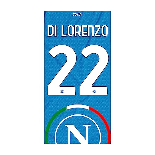 SSC NAPOLI Strandtuch von Lorenzo, Unisex Erwachsene, hellblau von SSC NAPOLI