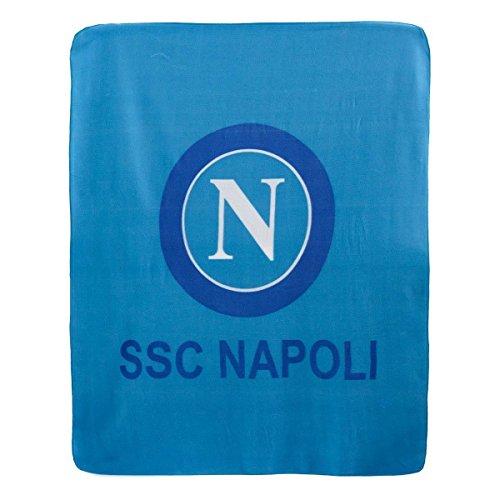 Tagesdecke SSC Neapel, Offizielles Fanprodukt, Winter, für Einzelbett, 130 x 160 cm von SSC NAPOLI