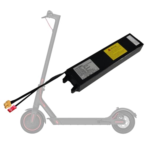 SSCYHT 36-Volt-Lithiumbatterie, 36 V, 7,8 Ah, Elektroroller-Batterie, 36-V-Ersatzbatterien für M365 mit JST-Anschluss und doppelten festen Ohren für 50 W – 280 W Motoren,36v7.8ah xt30 von SSCYHT