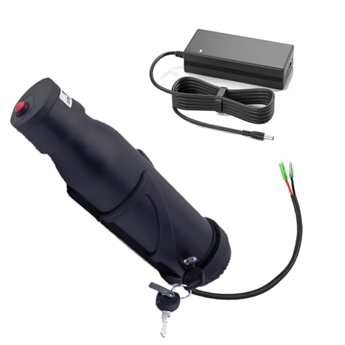 SSCYHT E-Bike-Akku 36 V 7 Ah 5,8 Ah 6,4 Ah 5 Ah Lithium-Akku 36 V Unterrohr-Akkus mit Ladegerät und Halterung und 2-poligem Anschluss für 150 W – 252 W Motor-Kit,36v6.4ah Bullet SSCYHT E-Bike-Akku 36 V 7 Ah 5,8 Ah 6,4 Ah 5 Ah Lithium-Akku 36 V Unterrohr-Akkus mit Ladegerät und Halterung und 2-poligem Anschluss für 150 W – 252 W Motor-Kit,36v6.4ah Bullet von SSCYHT