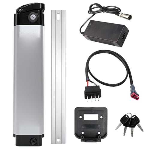 SSCYHT Elektrofahrradakku 36 V 13 Ah 8,5 Ah 15 Ah Lithiumbatterie 36 V Ebike-Akkus Ersatzakkus für 250 W - 550 W Motoren mit Ladegerät und 4-poligem Anschluss,36v8.5ah t Plug SSCYHT Elektrofahrradakku 36 V 13 Ah 8,5 Ah 15 Ah Lithiumbatterie 36 V Ebike-Akkus Ersatzakkus für 250 W - 550 W Motoren mit Ladegerät und 4-poligem Anschluss,36v8.5ah t Plug von SSCYHT