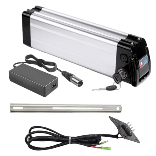 SSCYHT Elektrofahrradakku 48 V 20 Ah 13 Ah 18 Ah 15 Ah Lithiumbatterie 24 V 10 Ah Ersatzakkus 36 V für 200 W – 1000 W Motorkit mit Ladegerät und 4-poligem Anschluss,36v8ah Bullet SSCYHT Elektrofahrradakku 48 V 20 Ah 13 Ah 18 Ah 15 Ah Lithiumbatterie 24 V 10 Ah Ersatzakkus 36 V für 200 W – 1000 W Motorkit mit Ladegerät und 4-poligem Anschluss,36v8ah Bullet von SSCYHT
