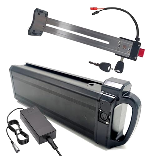 SSCYHT Elektrofahrradakku 48V 20Ah 18Ah 25Ah 30Ah Lithiumbatterie 48V Ebike-Akkus für 750W - 1500W Motoren mit Ladegerät und Griff,48v18ah Anderson 480mm SSCYHT Elektrofahrradakku 48V 20Ah 18Ah 25Ah 30Ah Lithiumbatterie 48V Ebike-Akkus für 750W - 1500W Motoren mit Ladegerät und Griff,48v18ah Anderson 480mm von SSCYHT