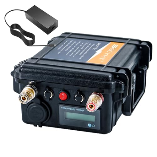 SSCYHT Lithiumbatterie 14,8 V 30 Ah 20 Ah Wiederaufladbare Batterie 14,8 V Elektrische Rollen Batterien für Fischfinder für 250 W - 450 W Motor Kit mit Ladegerät,14.8v20ah SSCYHT Lithiumbatterie 14,8 V 30 Ah 20 Ah Wiederaufladbare Batterie 14,8 V Elektrische Rollen Batterien für Fischfinder für 250 W - 450 W Motor Kit mit Ladegerät,14.8v20ah von SSCYHT