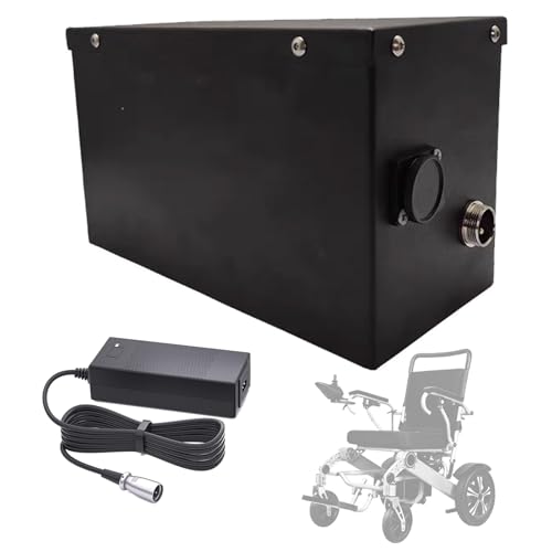 SSCYHT Lithiumbatterie 24 V 50 Ah 6,6 Ah 13 Ah 16 Ah 24 Ah 30 Ah 40 Ah 60 Ah 8 Ah Ersatzbatterie 24 V Elektrorollstuhlbatterien für 150 W – 1500 W Motoren mit Ladegerät,24v8ah SSCYHT Lithiumbatterie 24 V 50 Ah 6,6 Ah 13 Ah 16 Ah 24 Ah 30 Ah 40 Ah 60 Ah 8 Ah Ersatzbatterie 24 V Elektrorollstuhlbatterien für 150 W – 1500 W Motoren mit Ladegerät,24v8ah von SSCYHT