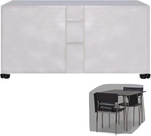130 x 130 x 90 cm atmungsaktive Schutzhülle aus Weide mit Belüftungslöchern Balkonabdeckung von SSDDLZEQ