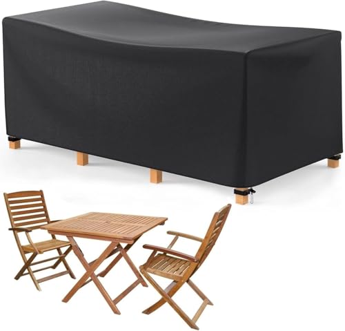 Abdeckung for Gartenmöbel, 287 x 155 x 82 cm, strapazierfähig, 420D Oxford-Gewebe, Möbelabdeckung von SSDDLZEQ
