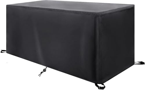 Gartenmöbelabdeckung aus 420D Oxford-Stoff, geeignet for Esstische auf dem Balkon im Freien und Rattansofas(LxWxH:325*208*58cm) von SSDDLZEQ