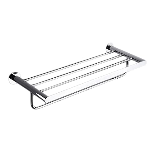 SSDDLZEQ Bad Tuch Rack Kupfer Handtuch Rack Regal Badezimmer Einfache Kreative Handtuch Hängende Rute(60cm) von SSDDLZEQ
