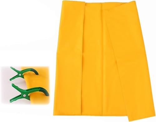 SSDDLZEQ Hochspannungs-Isolierdecke for Elektriker, Isoliermatte mit 2 Isolierklemmen, gelb(0.4kv,80x100cm) von SSDDLZEQ