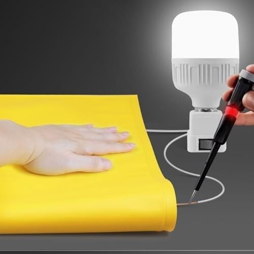 SSDDLZEQ Hochspannungsbeständiges Rettungsschwimmer-Sicherheitswerkzeug, nichtleitende Isolierdecke.(0.4KV - 30x30cm(11.8x11.8in)) von SSDDLZEQ