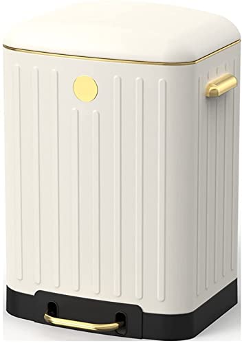 SSDDLZEQ Mülleimer Retro Küche Mülleimer Haushalt Wohnzimmer Großer Trettyp mit Deckel SSDDLZEQ Mülleimer Retro Küche Mülleimer Haushalt Wohnzimmer Großer Trettyp mit Deckel von SSDDLZEQ