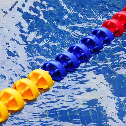 SSDDLZEQ Pool-Sicherheits-Schwimmerschnur, Trennseil, Wasserseite, Sicherheitsleine für Pool-Training, Wettkampf, Bootfahren SSDDLZEQ Pool-Sicherheits-Schwimmerschnur, Trennseil, Wasserseite, Sicherheitsleine für Pool-Training, Wettkampf, Bootfahren von SSDDLZEQ