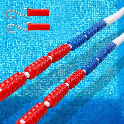 SSDDLZEQ Pool-Sicherheitstrennwand, Bojenseil, Pool-Trennseil, Sicherheitsbojenseil (Stahldrahtseil, 10 m) von SSDDLZEQ