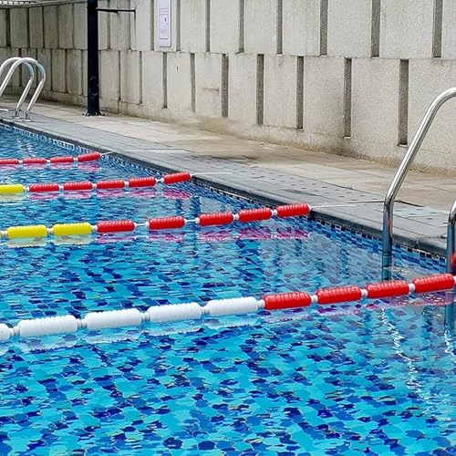 SSDDLZEQ Poolbahn-Trennwände, Sicherheitsseile, schwimmende Bahn-Trennwände (3 m) von SSDDLZEQ