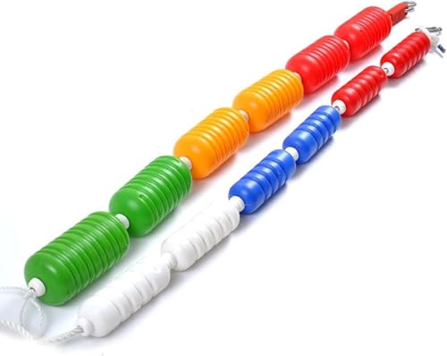 SSDDLZEQ Professionelle Pool-Bahnteiler for Spas und Flache Pools, Sicherheitsseil und Schwimmer-Kits(9cm,23/75.46FT) von SSDDLZEQ