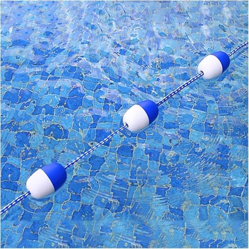 SSDDLZEQ Sicherheitsseil for Schwimmbäder, Schwimmleinentrenner, tiefes und flaches Ende, Schwimmseil for Schwimmbäder von SSDDLZEQ